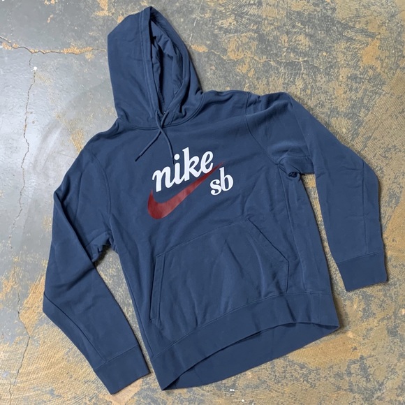 Nike Other - Nike SB Pull Over Hoodie AO0263-452 Skateboard L